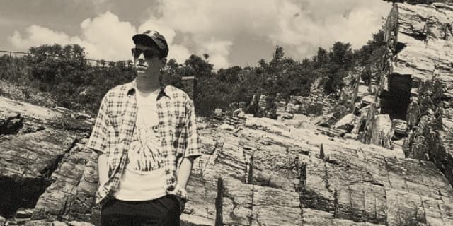 Nathan outdoors